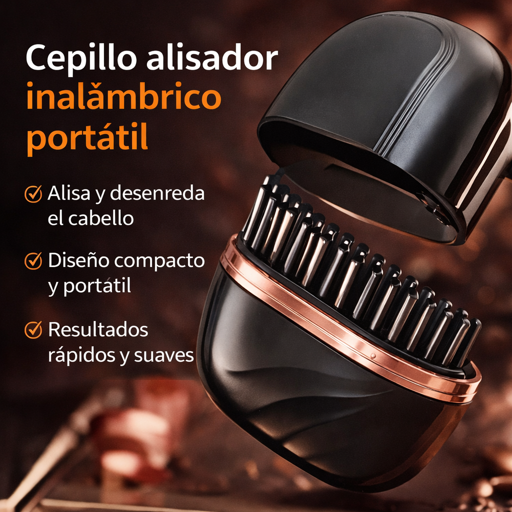 Alisador de pelo portatil