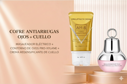 Set Reafirmante y Suavizante con Masajeador Electrico